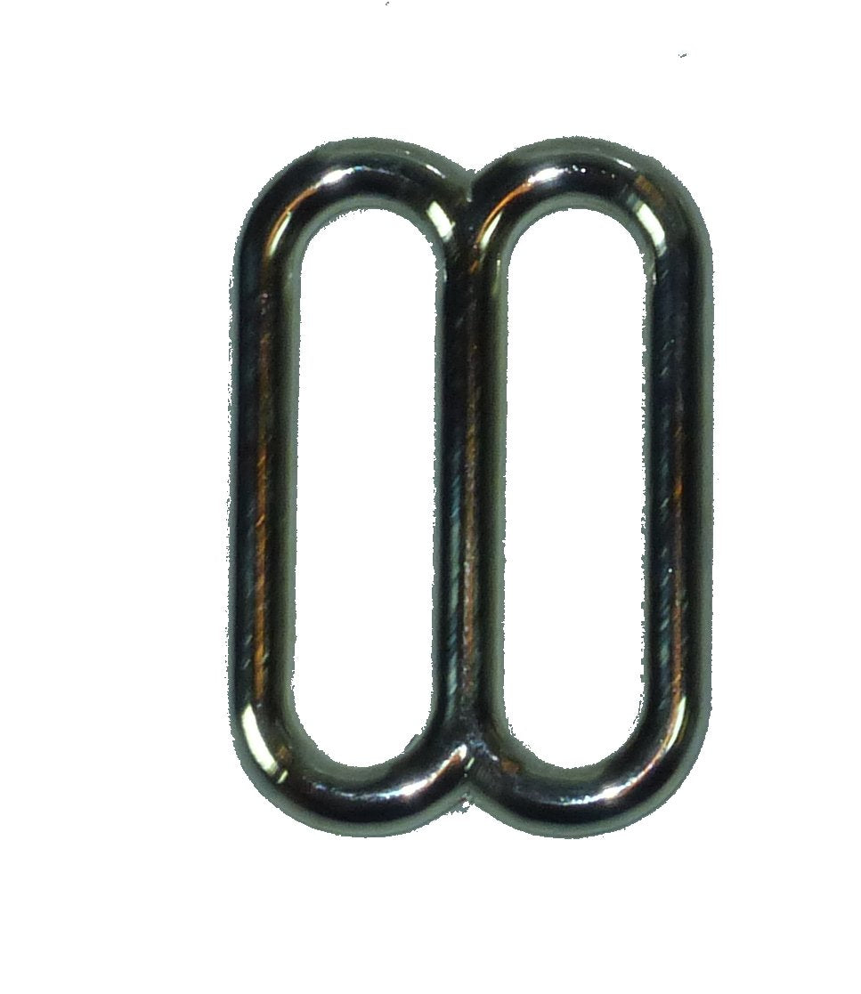 Benristraps 25mm alloy metal silver-coloured triglide