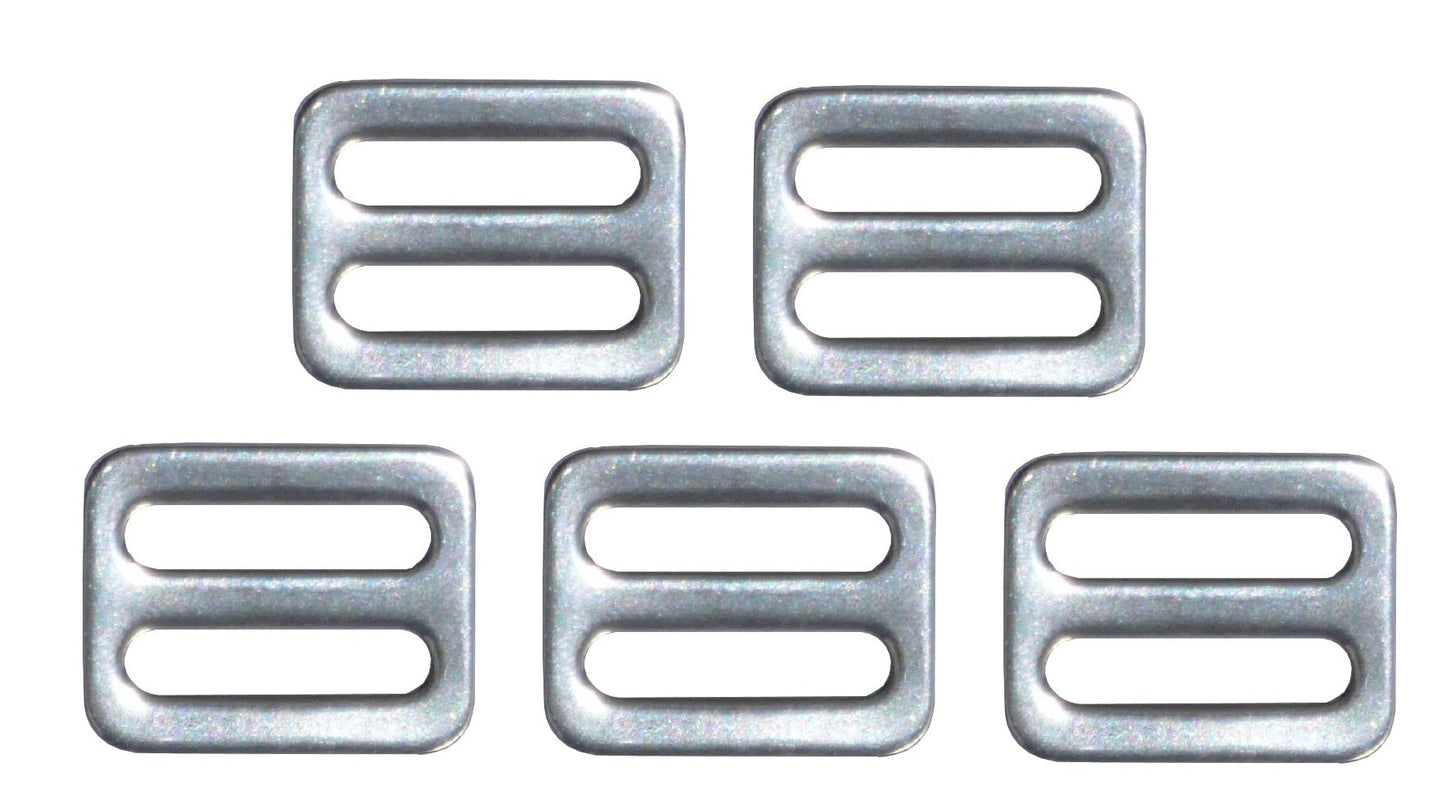 Benristraps 25mm stainless steel triglide (pack of 5)