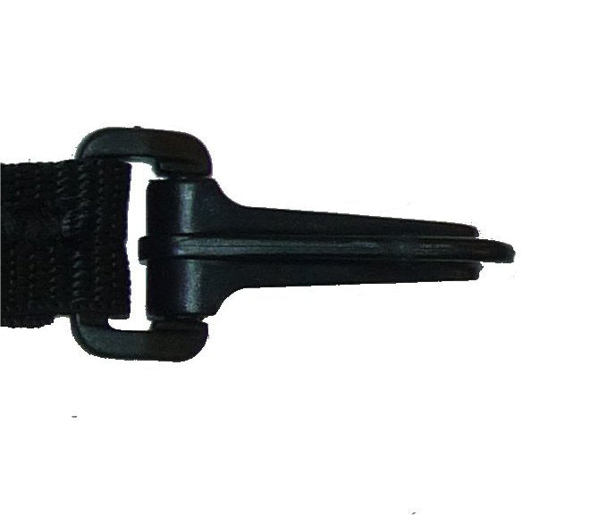 Benristraps 20mm plastic swivel snap hook on webbing