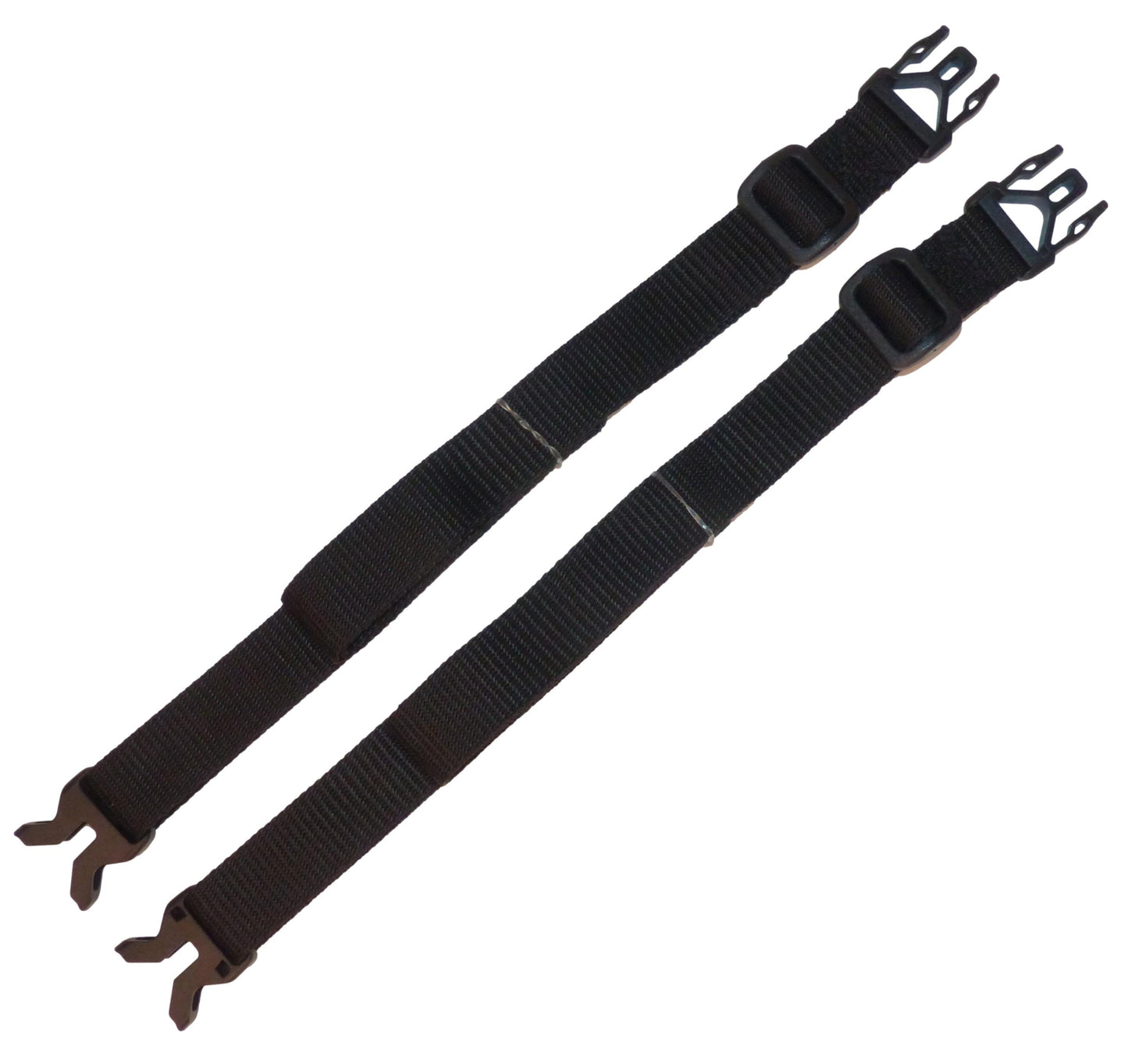 Benristraps 25mm Webbing Strap with Buckles for Luggage, Suitcases, Boxes (Pair)