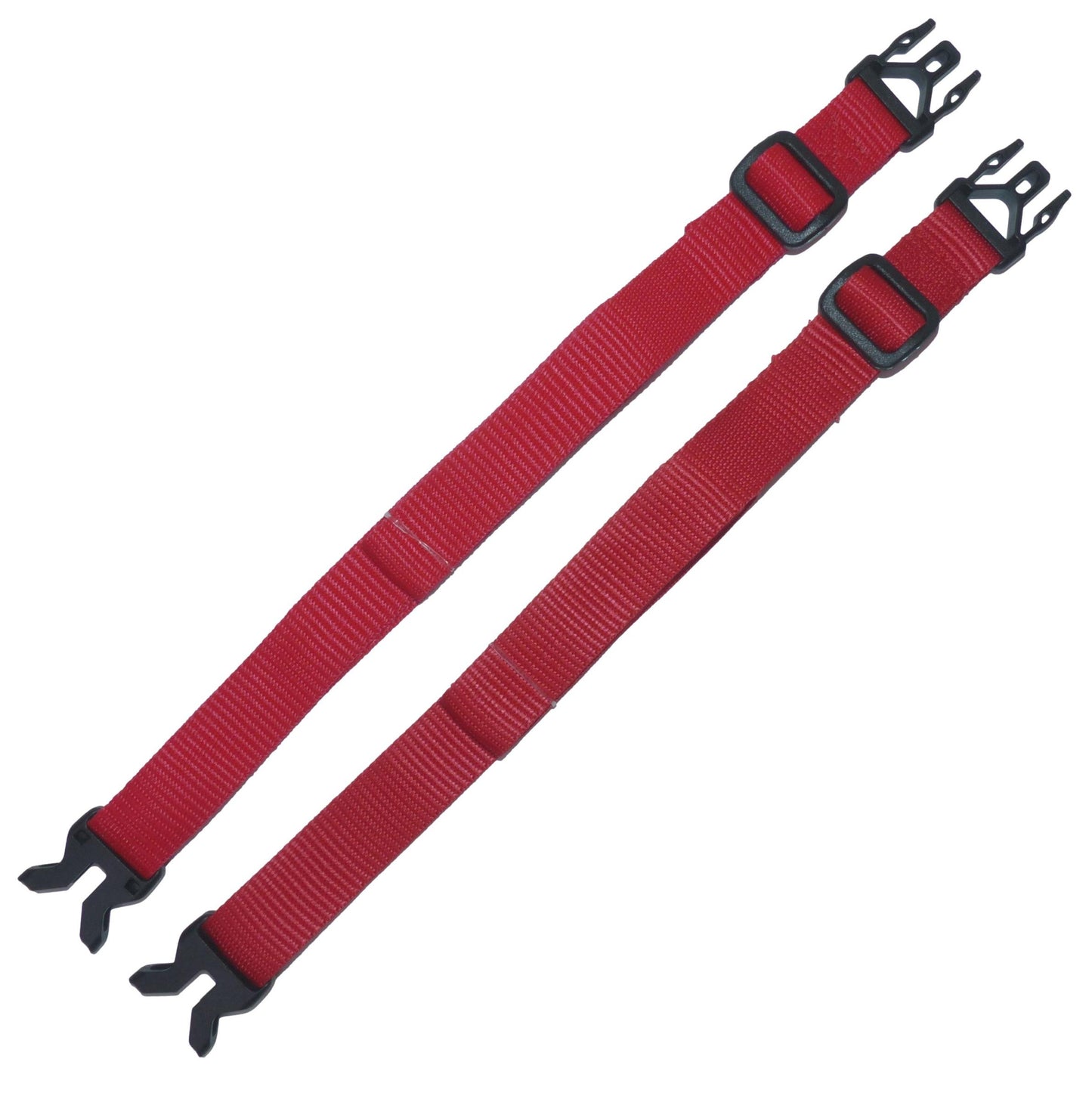 Benristraps 25mm Webbing Strap with Buckles for Luggage, Suitcases, Boxes (Pair)