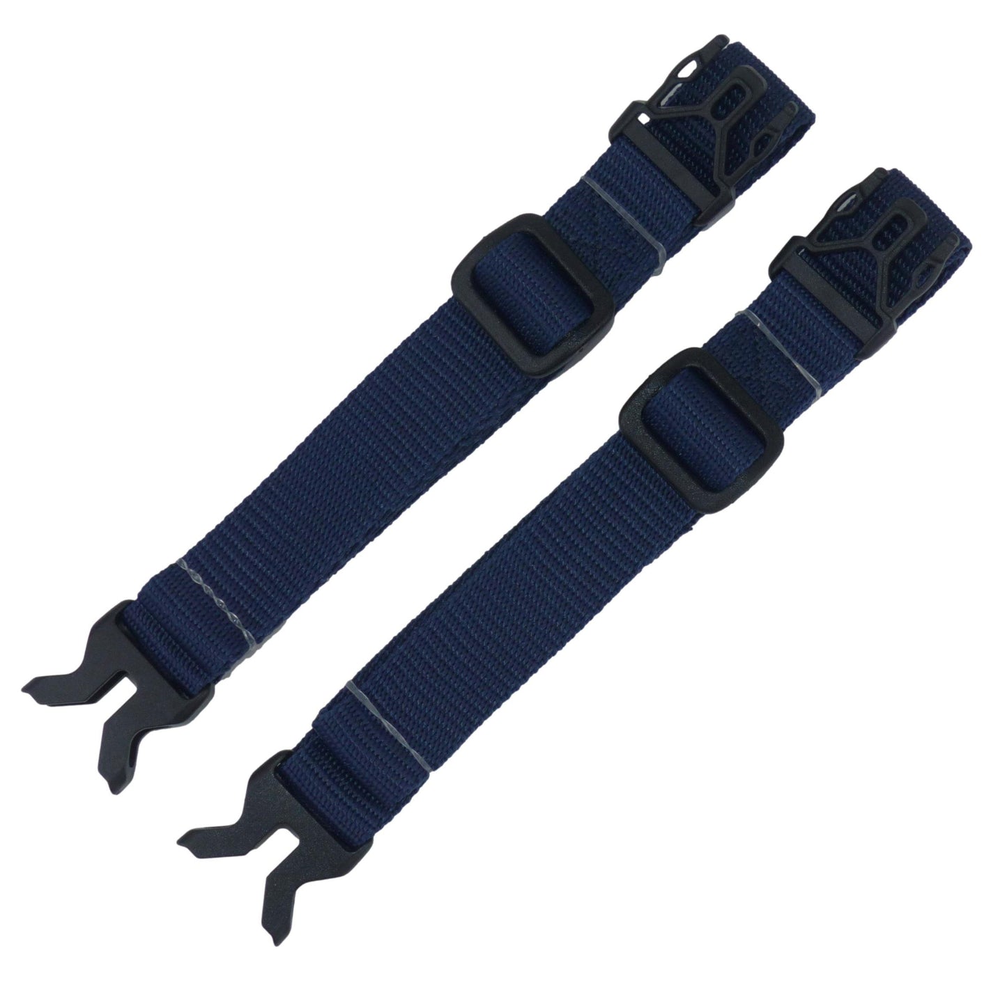 Benristraps 25mm Webbing Strap with Buckles for Luggage, Suitcases, Boxes (Pair)