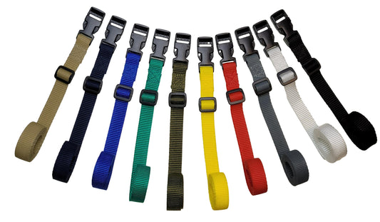 Benristraps 19mm Webbing Strap with Quick Release Buckle (Pair)