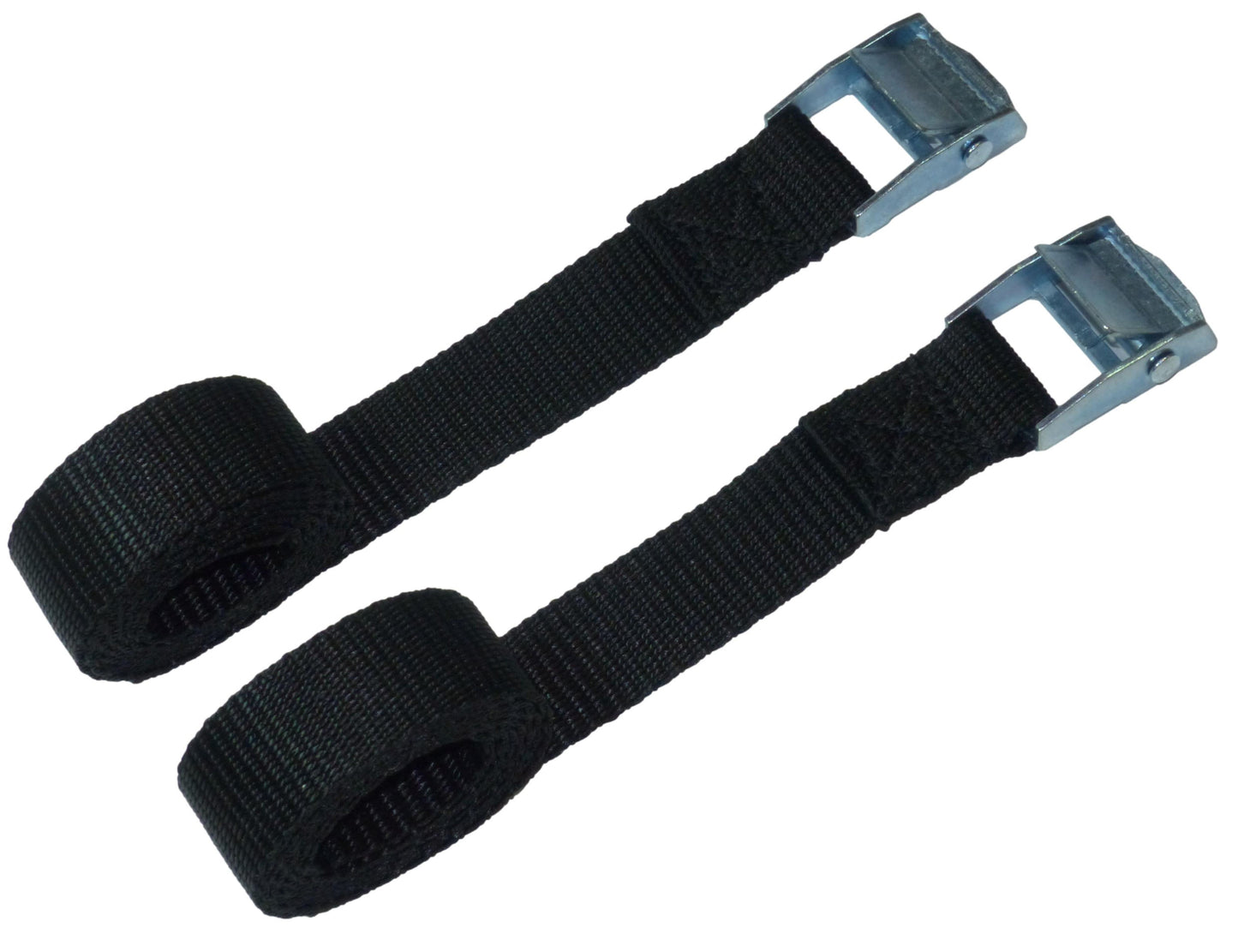 Benristraps 25mm Webbing Strap with Alloy Cam Buckle (Pair)