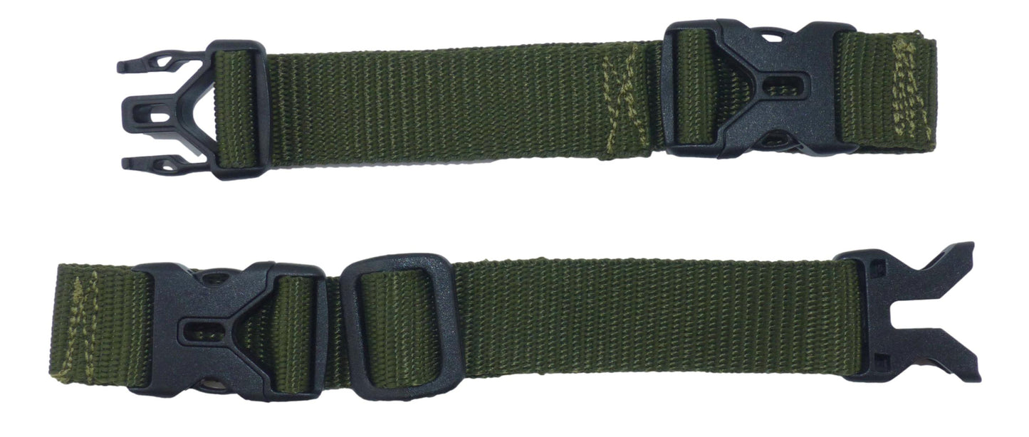 Benristraps 25mm Adjustable Replacement Rucksack Backpack Chest Strap with Easy-On Clips