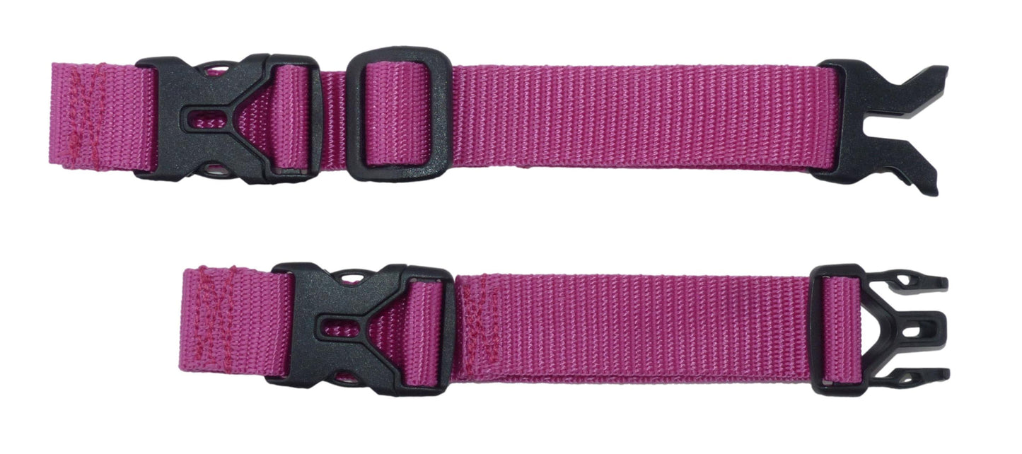 Benristraps 25mm Adjustable Replacement Rucksack Backpack Chest Strap with Easy-On Clips