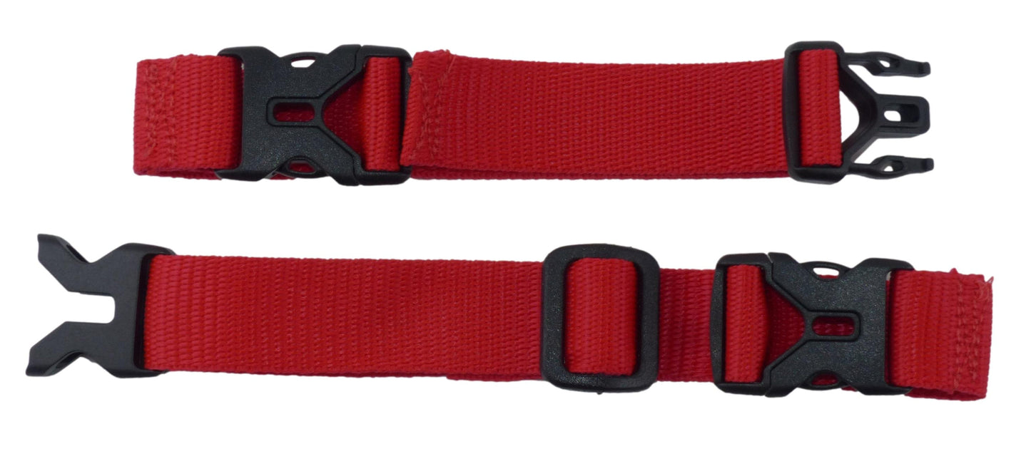 Benristraps 25mm Adjustable Replacement Rucksack Backpack Chest Strap with Easy-On Clips