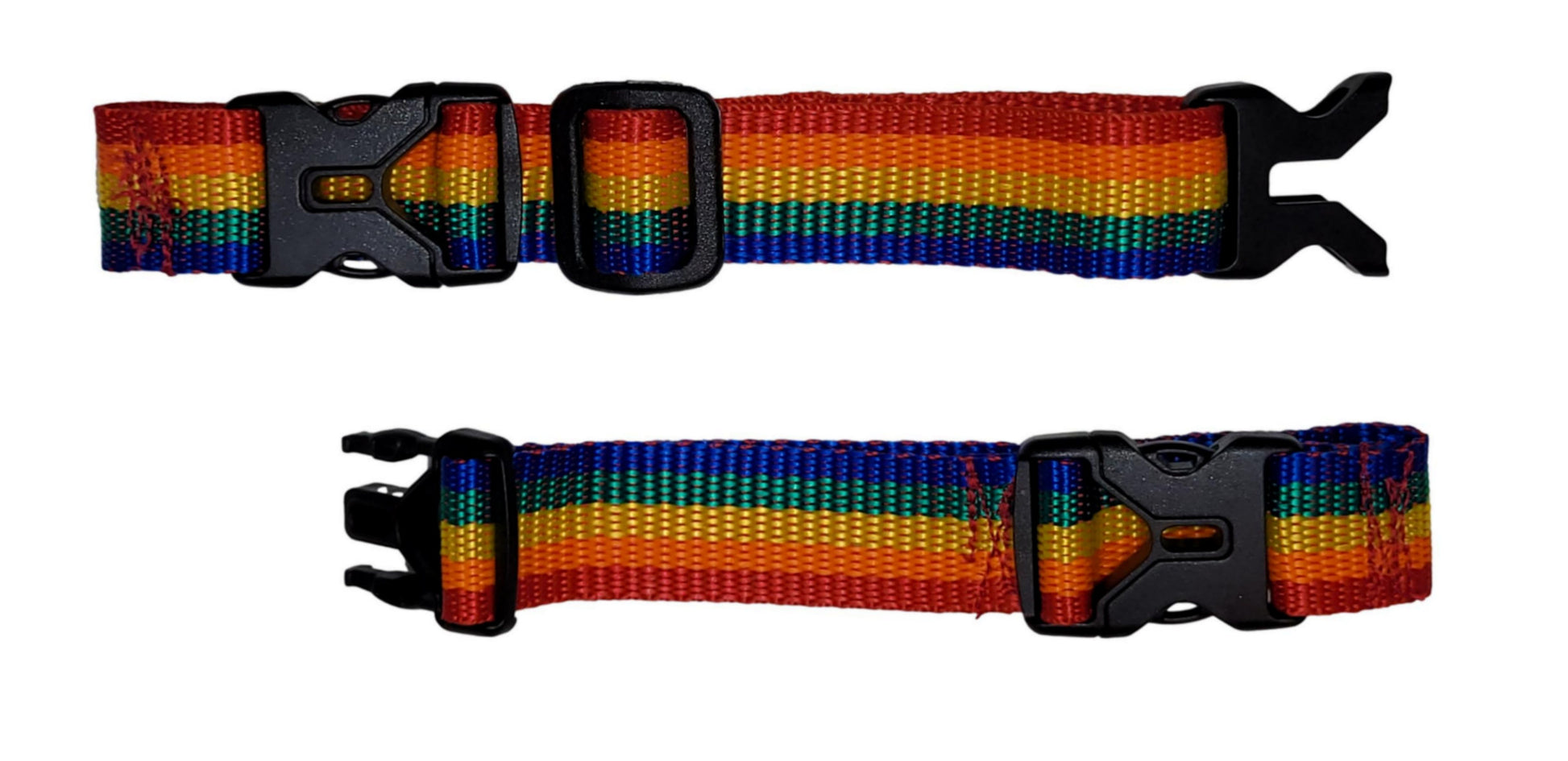 Benristraps 25mm Adjustable Replacement Rucksack Backpack Chest Strap with Easy-On Clips in Rainbow Colours