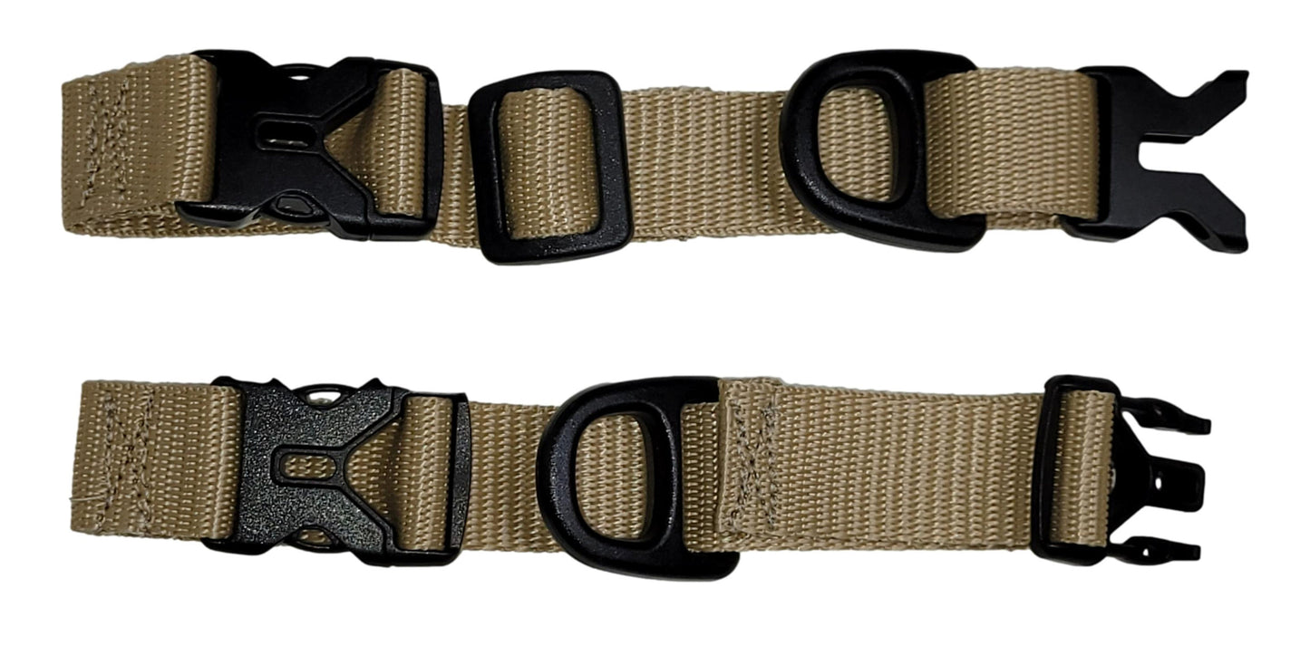 Benristraps Adjustable Rucksack & Backpack Chest Sternum Strap with D Loops and Easy-On Clips