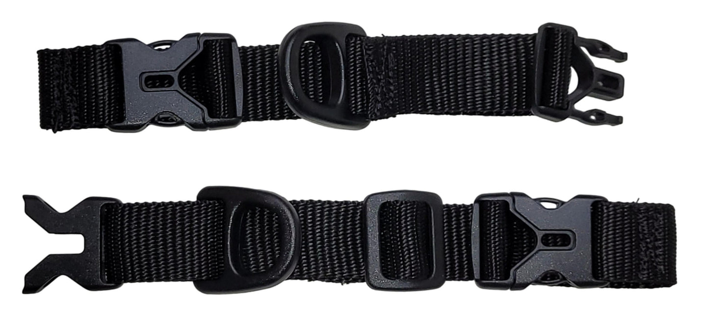 Benristraps Adjustable Rucksack & Backpack Chest Sternum Strap with D Loops and Easy-On Clips