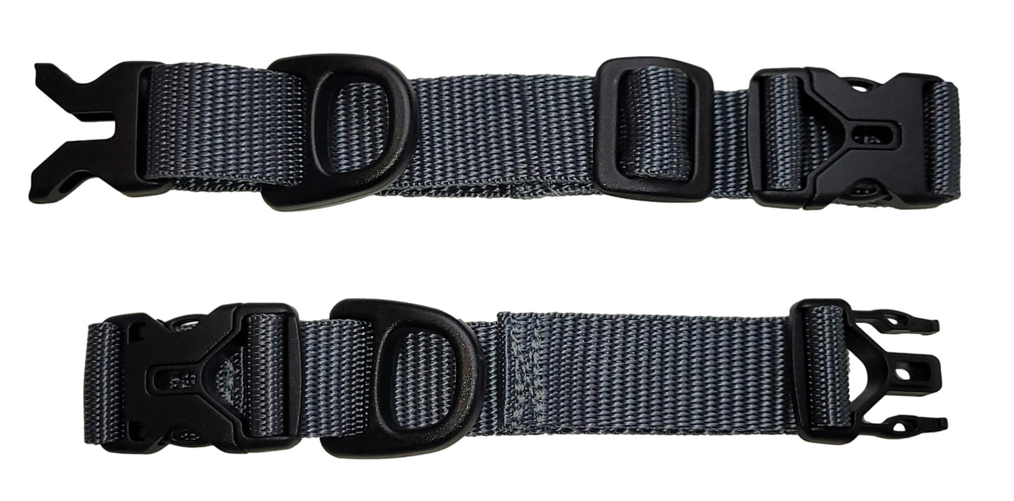 Benristraps Adjustable Rucksack & Backpack Chest Sternum Strap with D Loops and Easy-On Clips