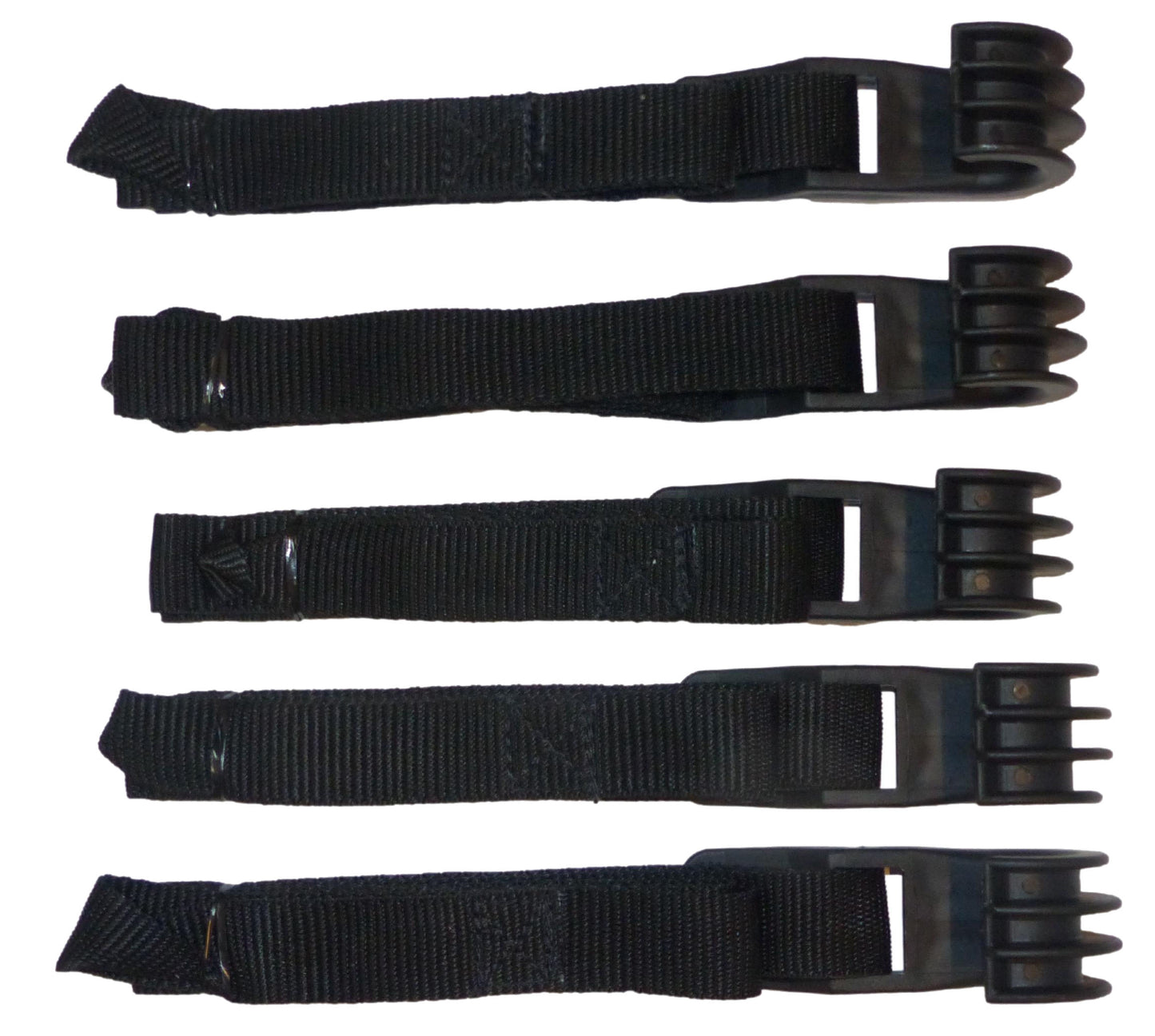 Benristraps Roll Cage, Trolley, Pallet Straps (Pack of 5) in black