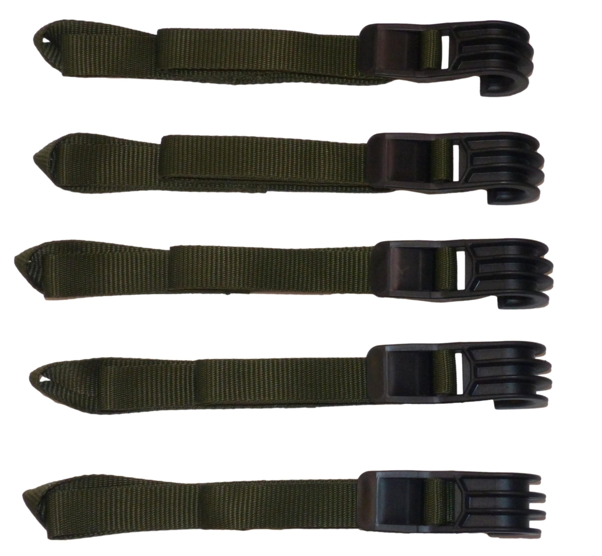 Benristraps Roll Cage, Trolley, Pallet Straps (Pack of 5) in olive
