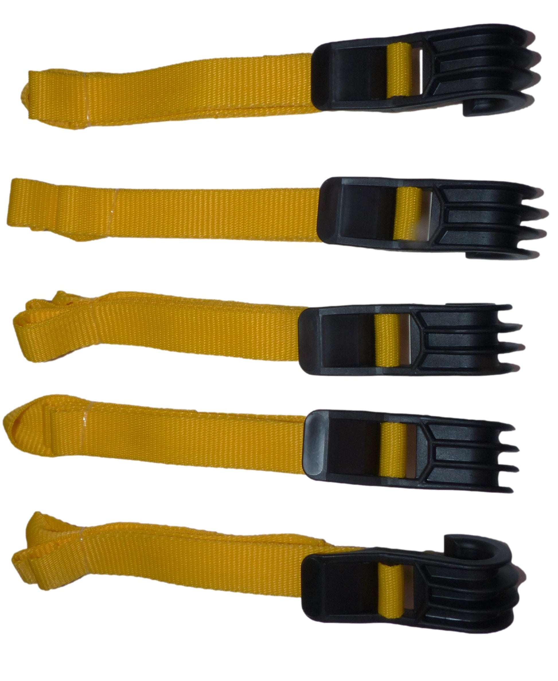 Benristraps Roll Cage, Trolley, Pallet Straps (Pack of 5) in yellow