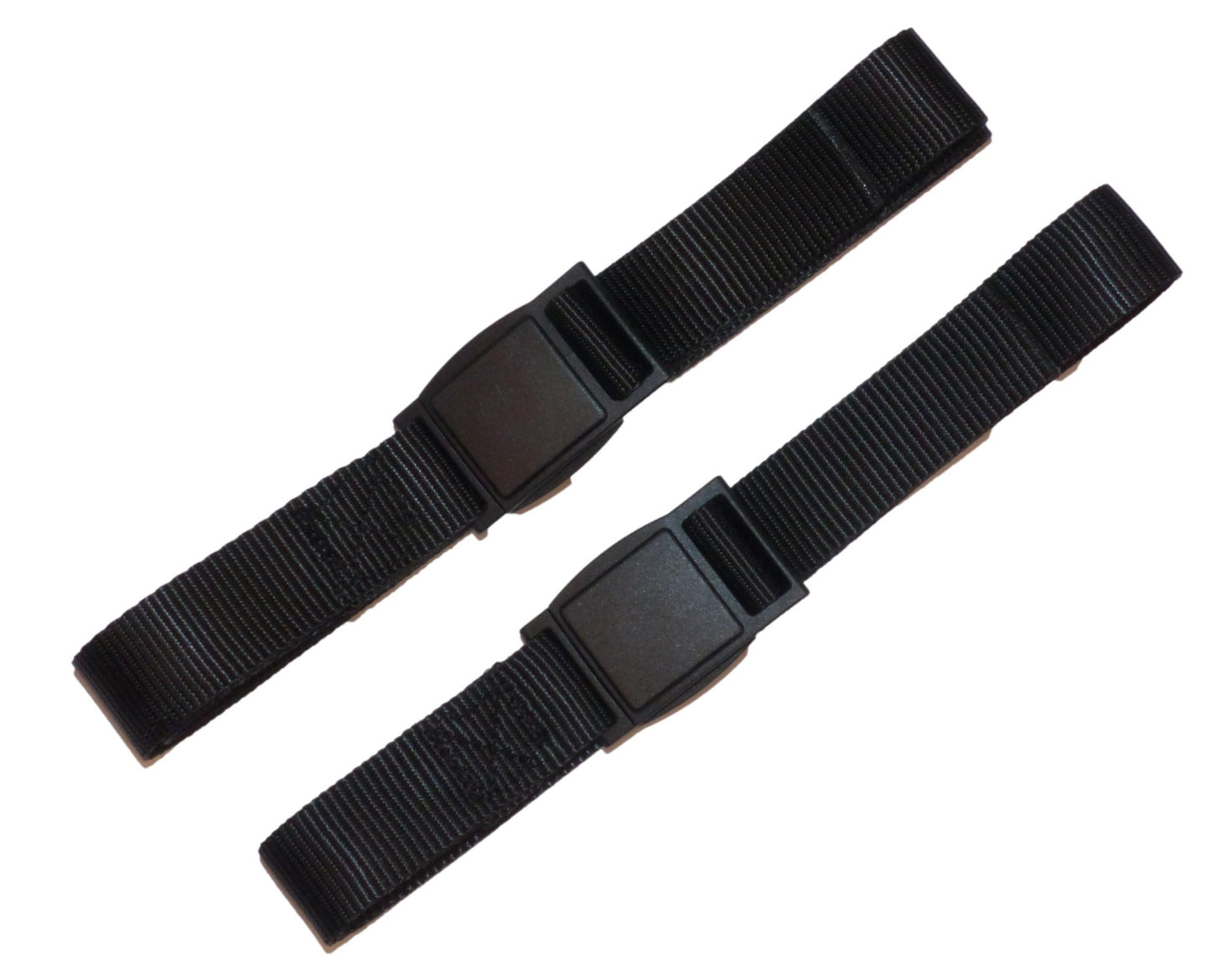 25mm Strap with Fidlock Quick Release Buckle (Pair) in black