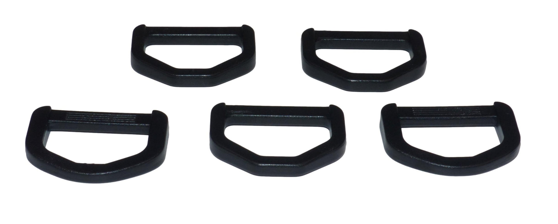 Benristraps 25mm Plastic D Ring (Pack of 5)