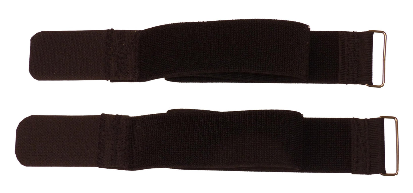 Benristraps 50mm Elastic Hook and Loop Strap with Buckle (Pack of 2)
