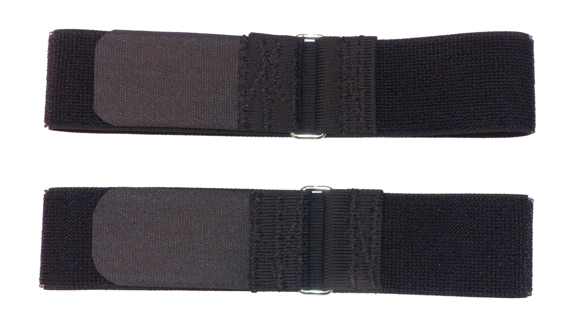 Benristraps 50mm Elastic Hook and Loop Strap with Buckle (Pack of 2)