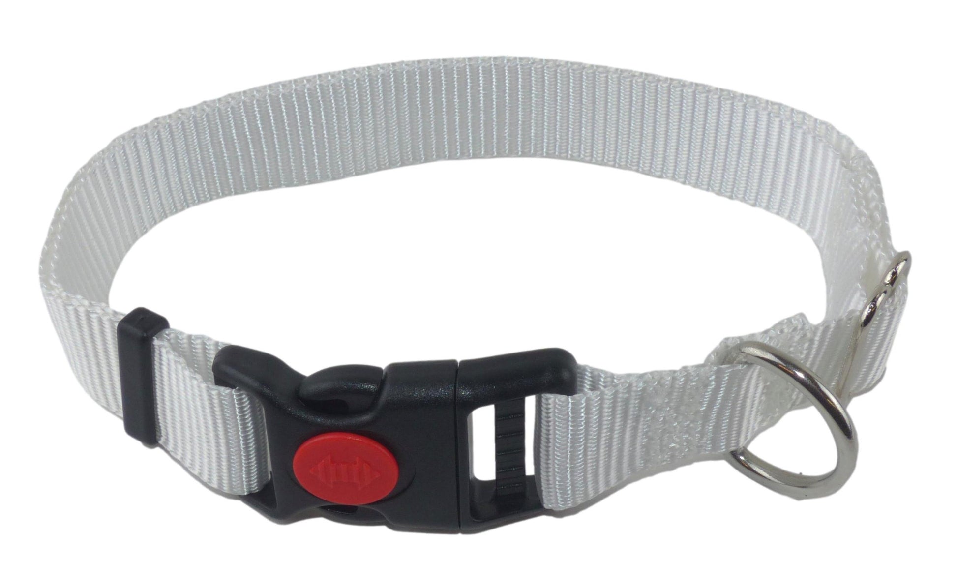 Benristraps dog collar in white 1