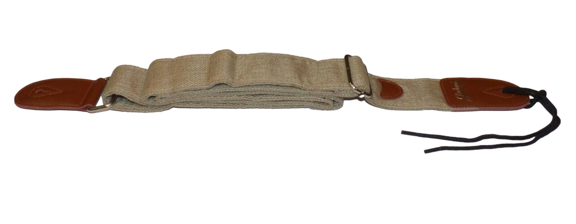 50mm Adjustable Cotton Guitar Strap in beige