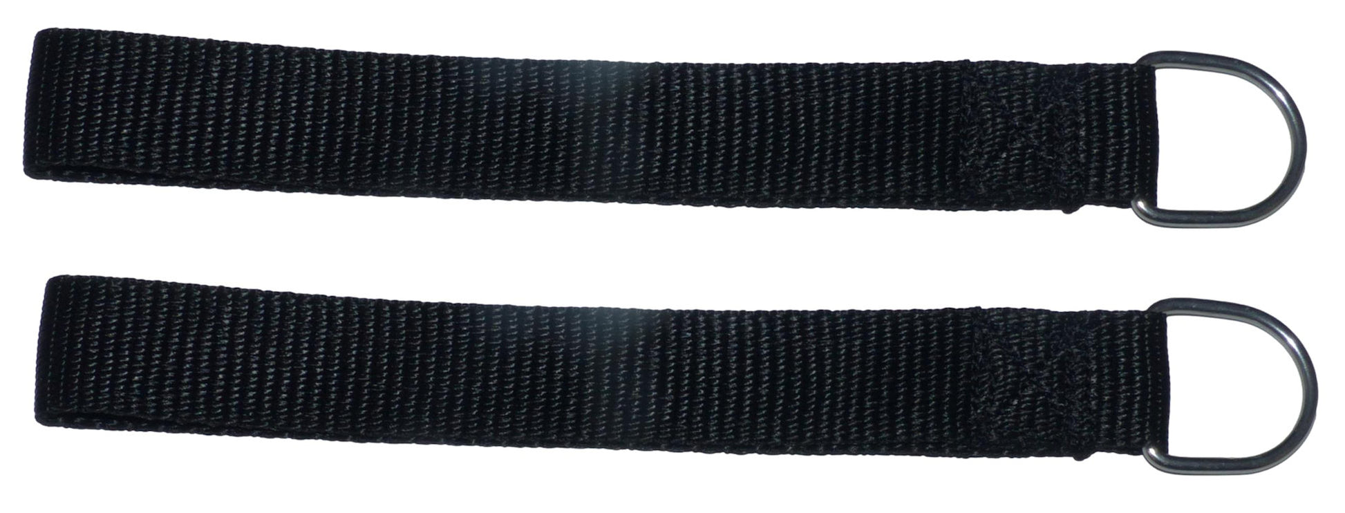 Benristraps 25mm webbing rafter and beam tidying strap with D ring in black