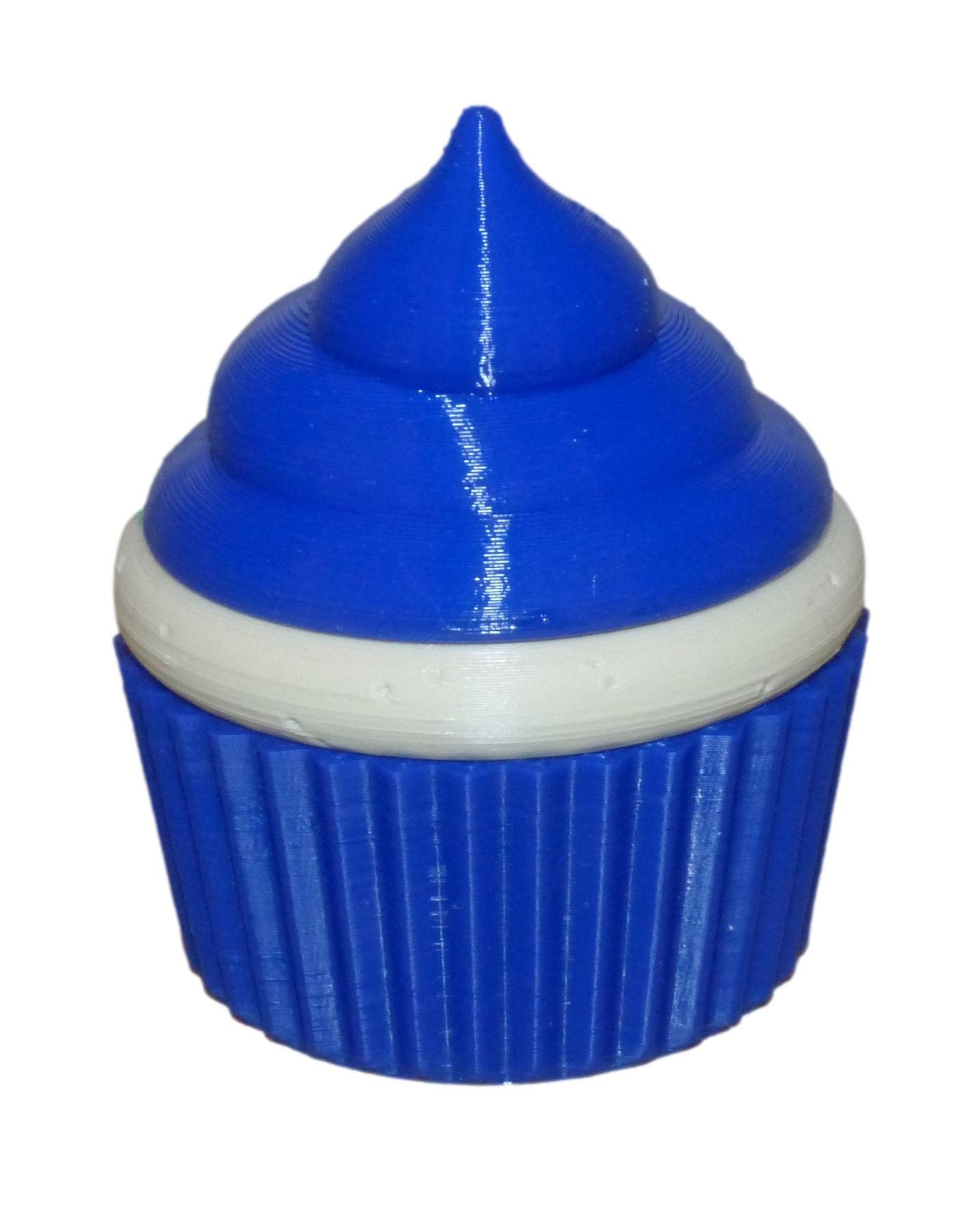 Cupcake Gift Box in blue