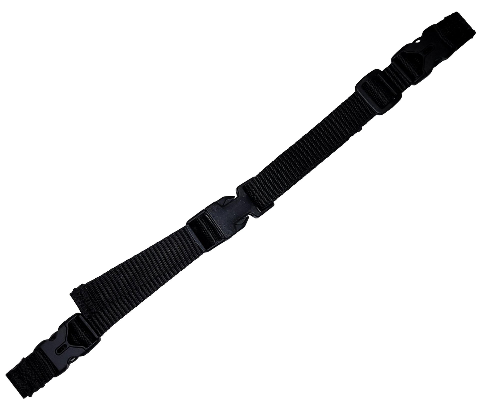 Benristraps 19mm Replacement Rucksack Chest Strap with Easy-on Buckles in Black