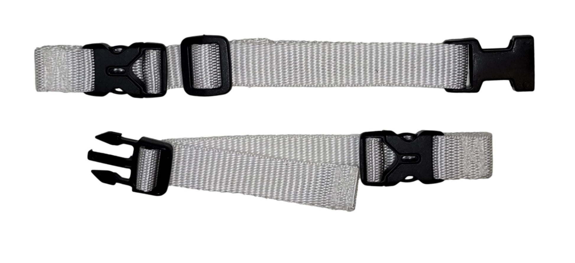 Benristraps 19mm Replacement Rucksack Chest Strap with Easy-on Buckles in White