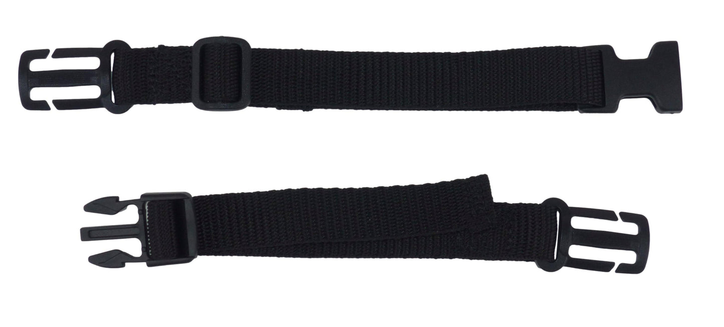 Benristraps 19mm Replacement Rucksack Chest Strap with Clips