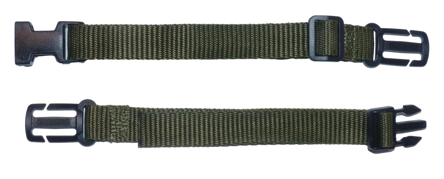 Benristraps 19mm Replacement Rucksack Chest Strap with Slide-on Clips