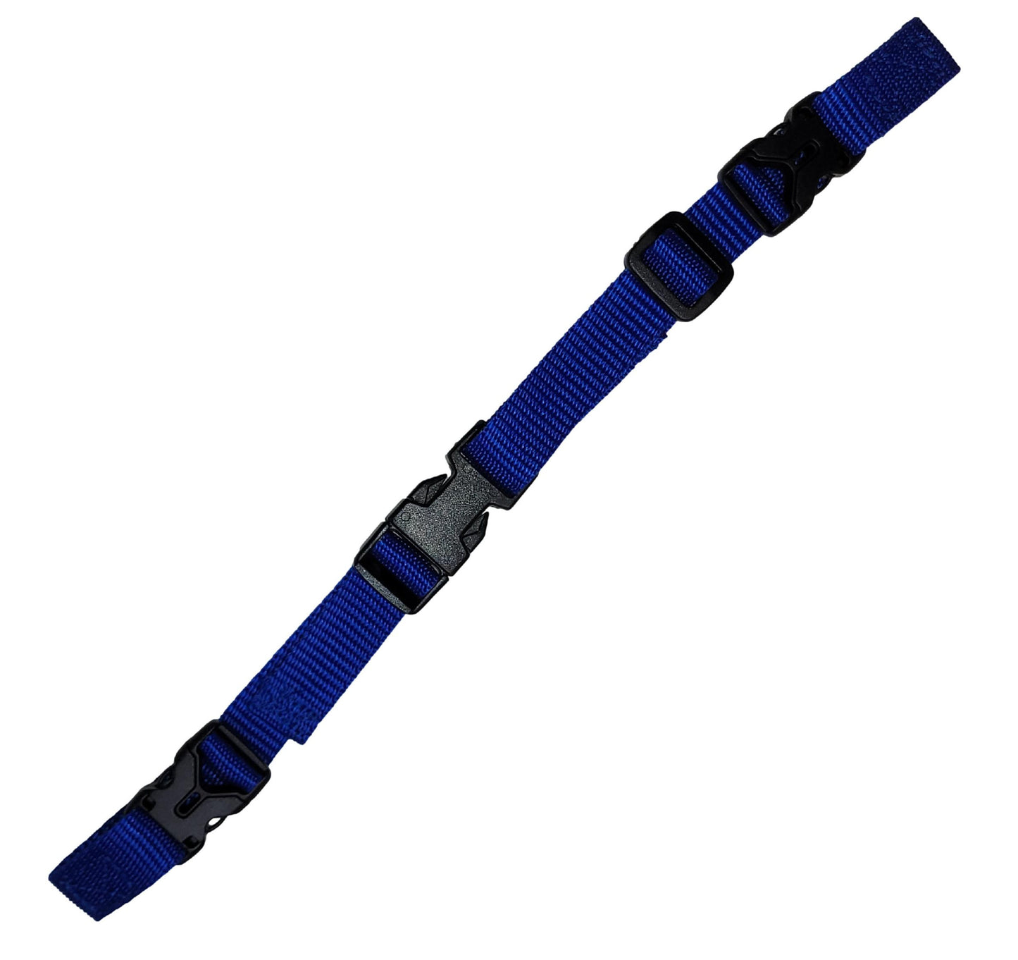 Benristraps 19mm Replacement Rucksack Chest Strap with Easy-on Buckles in Blue