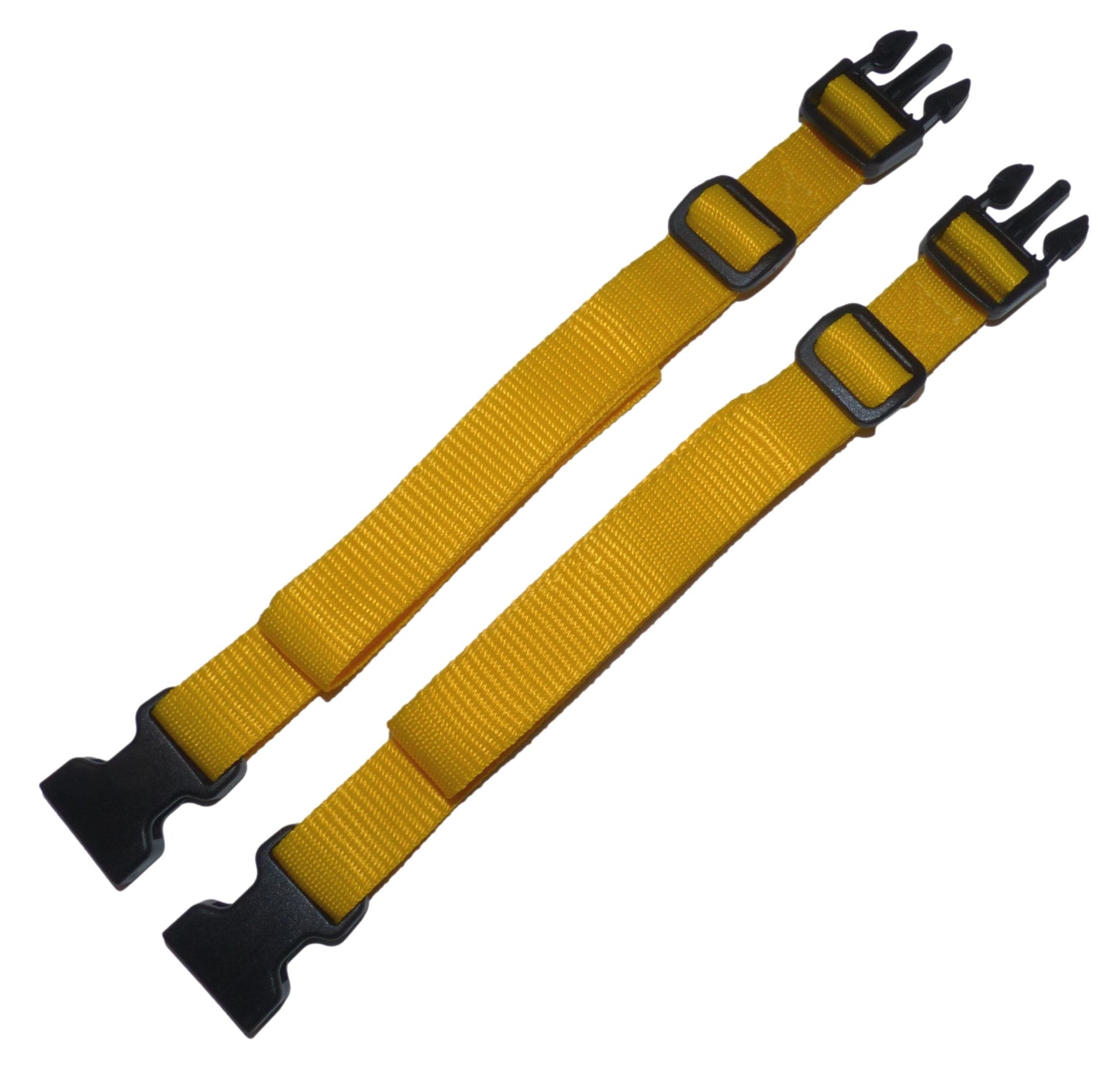 Benristraps 25mm Webbing Strap with Replaceable Quick Release Buckles for Luggage & Storage (Pair)