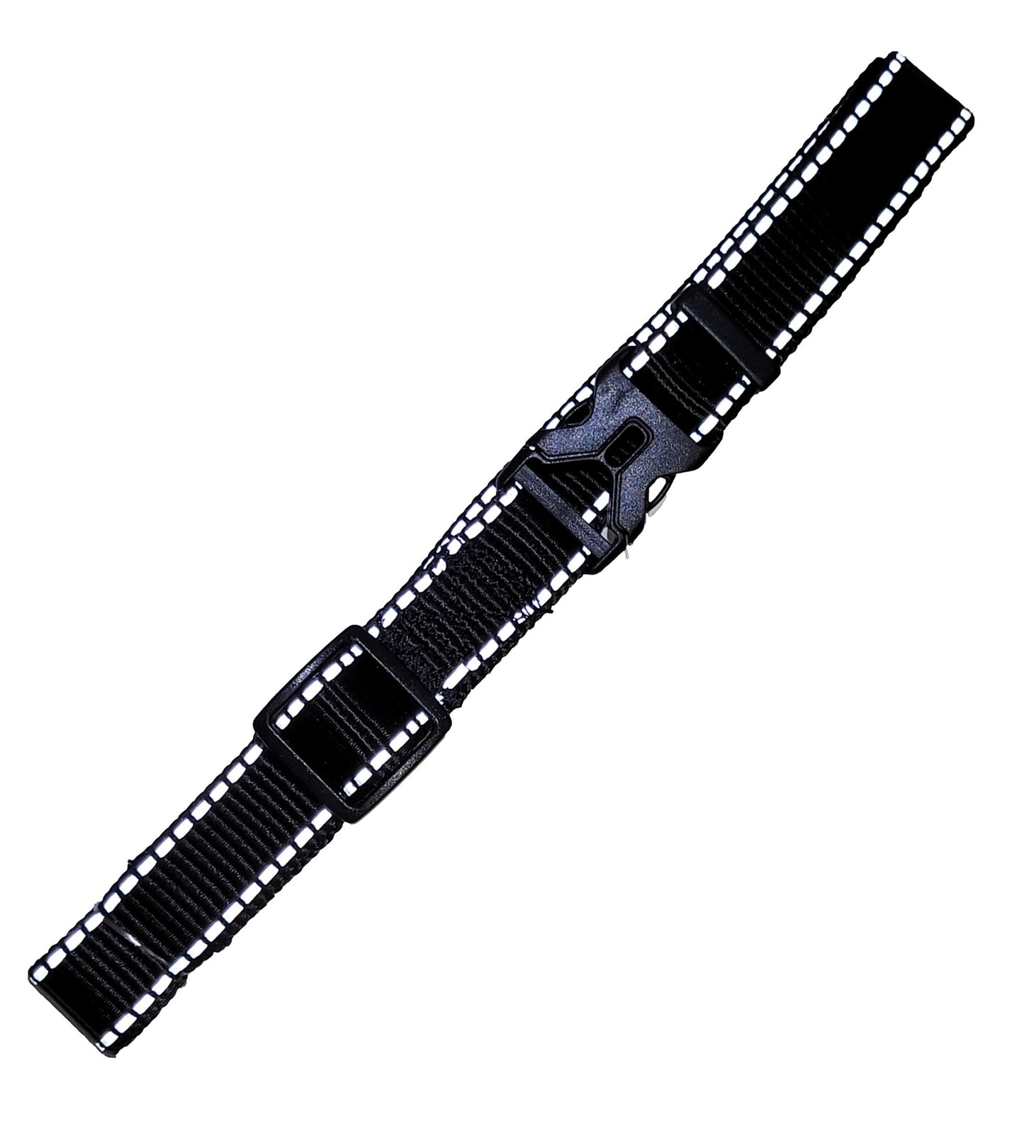 Benristraps 25mm High-Visibility Luggage Strap with Buckles & Hi-Vis Stripes