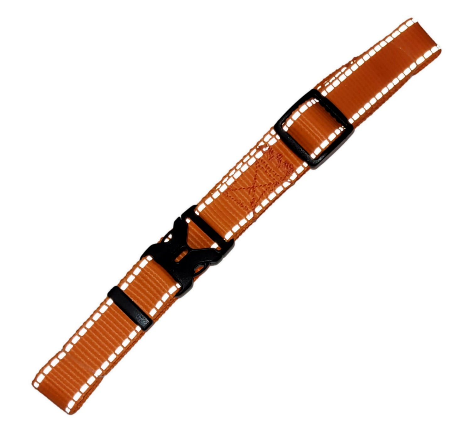 Benristraps 25mm High-Visibility Luggage Strap with Buckles & Hi-Vis Stripes