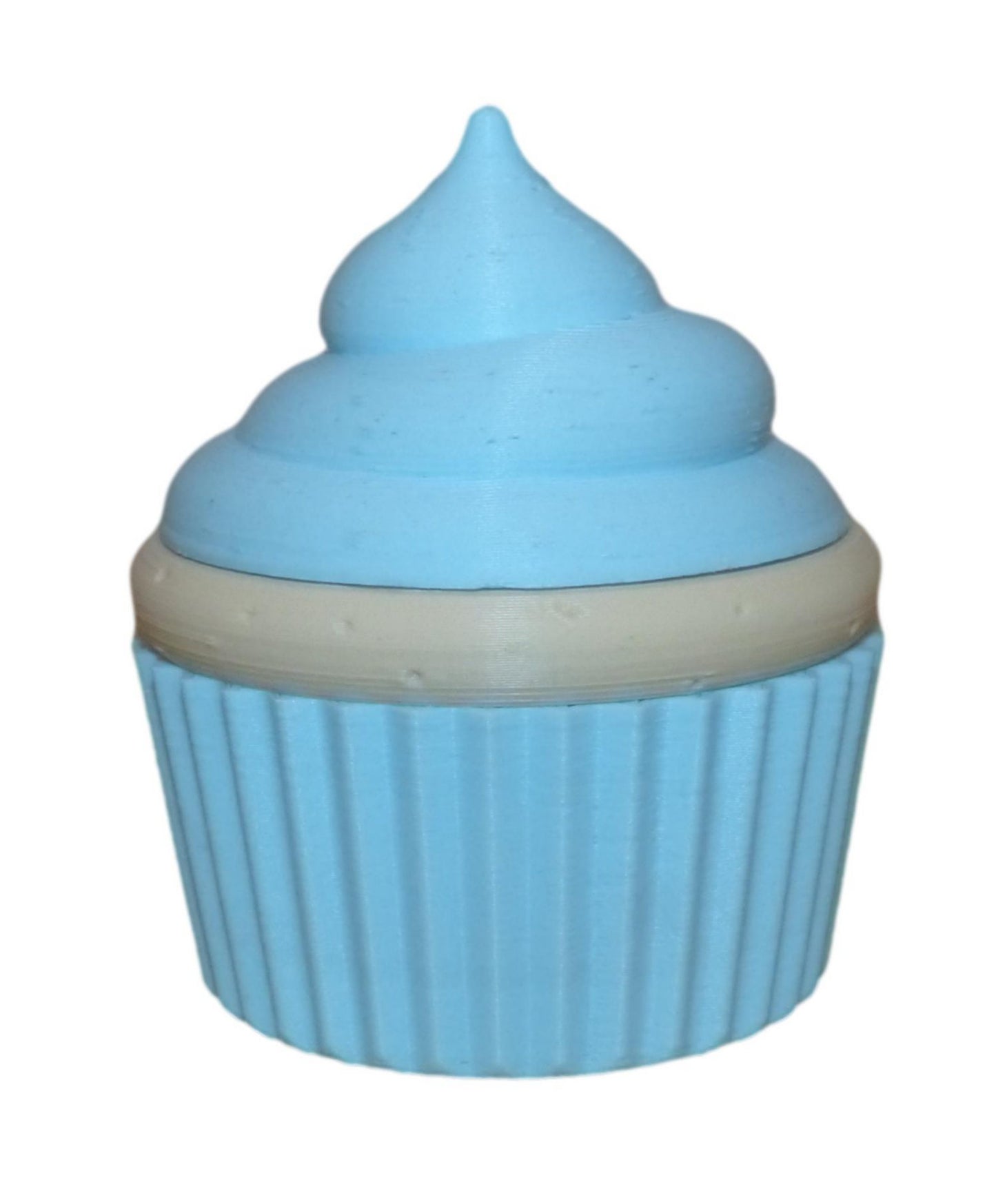 Cupcake Gift Box in Pale Blue