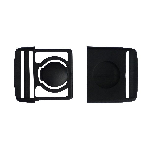Benristraps 38mm button centre release buckle  opened