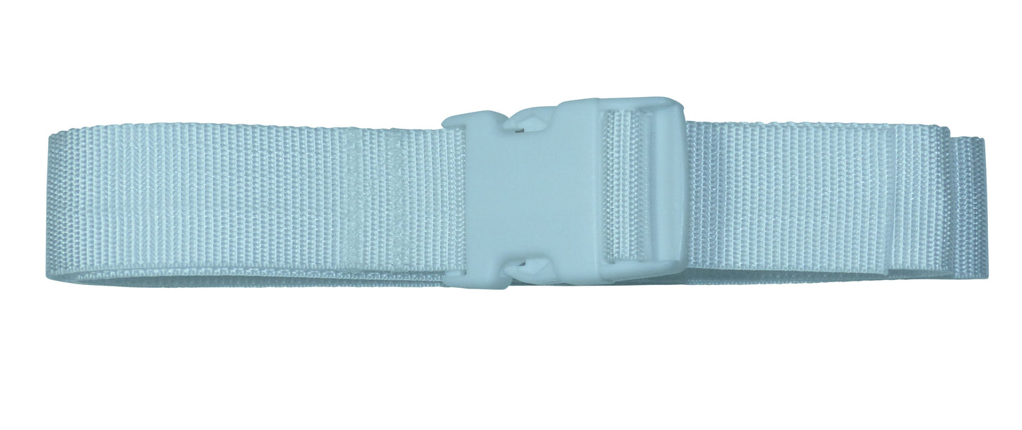 Benristraps 38mm Webbing Strap with Quick Release Buckle in white