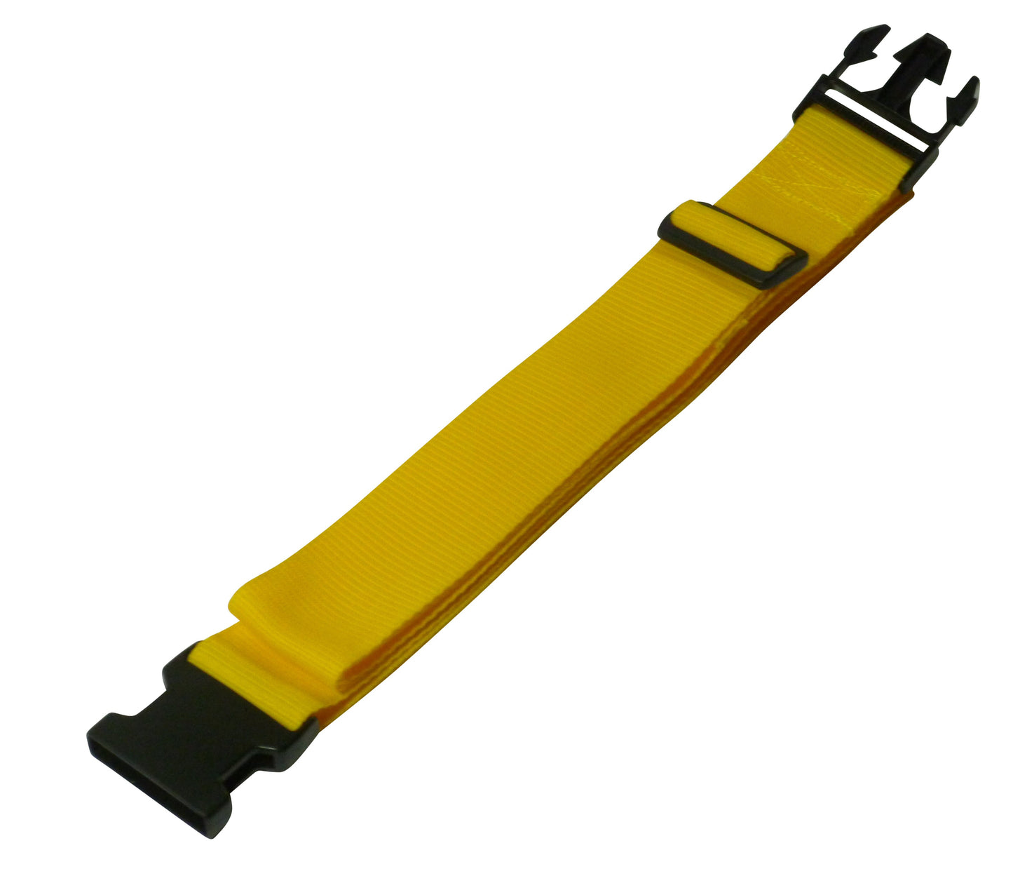 Benristraps 50mm Webbing Strap with Quick Release & Length-Adjusting Buckles in yellow