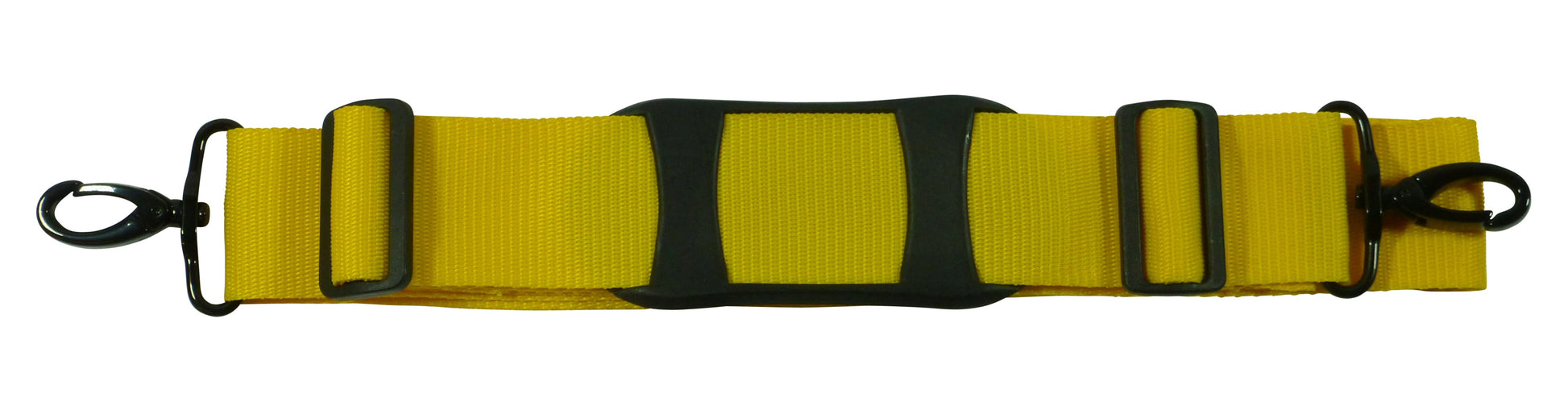 Benristraps 50mm Bag Strap with Metal Buckles and Shoulder Pad, 175cm in yellow