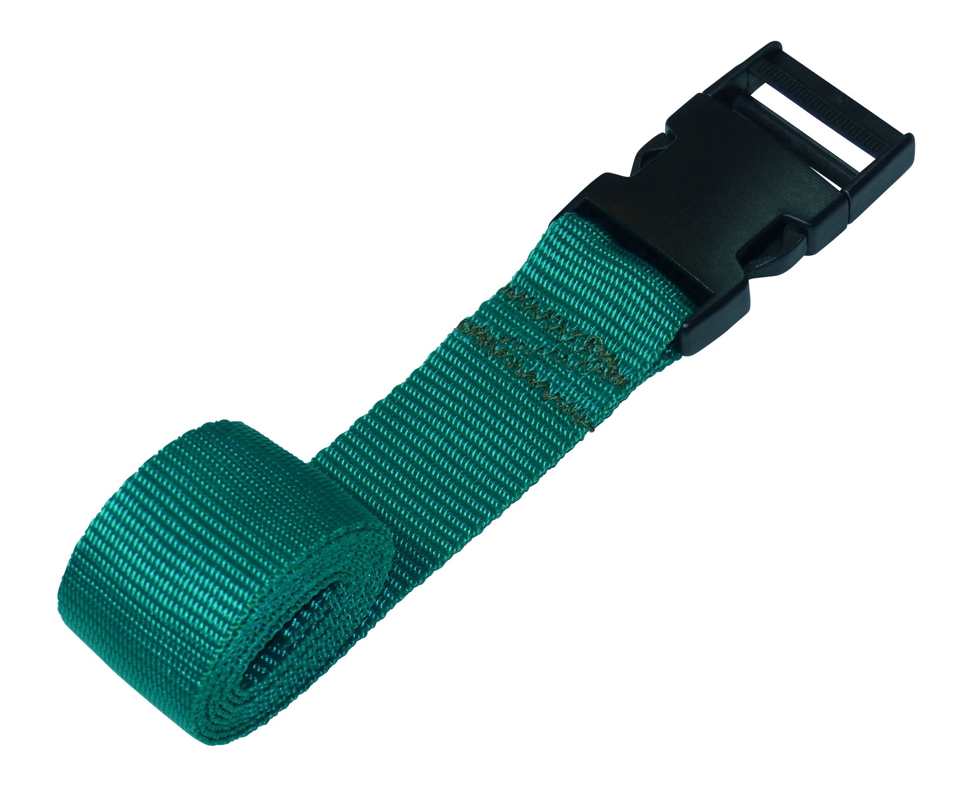 Benristraps 38mm Webbing Strap with Quick Release Buckle in emerald green