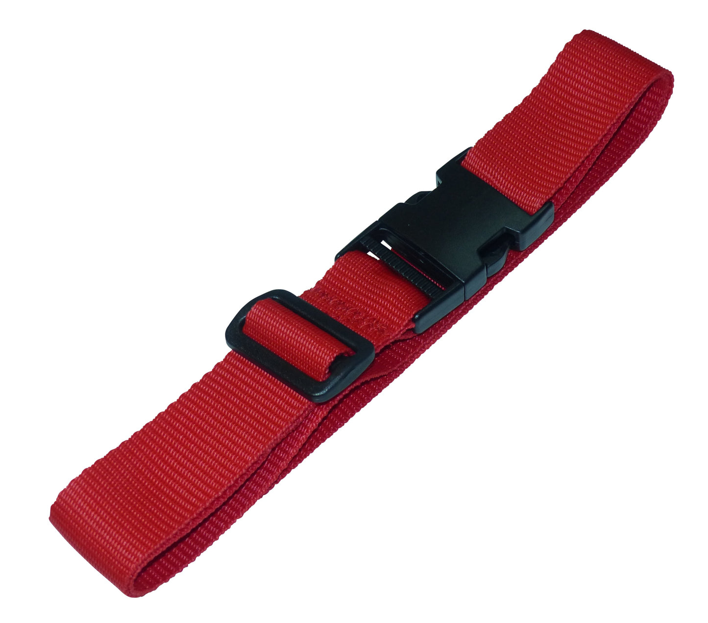Benristraps 38mm Webbing Strap with Quick Release & Length-Adjusting Buckles in red