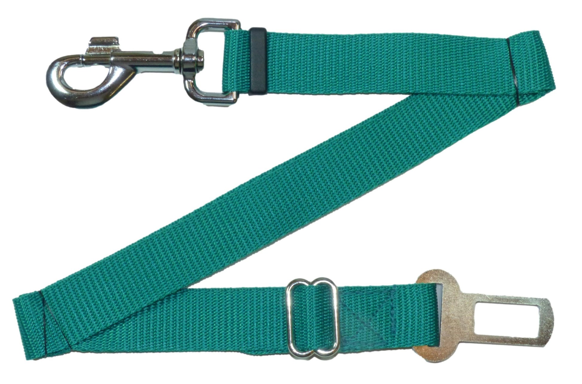 Benristraps Adjustable Cat & Dog Pet Safety Strap for Car Seat Belt in Emerald