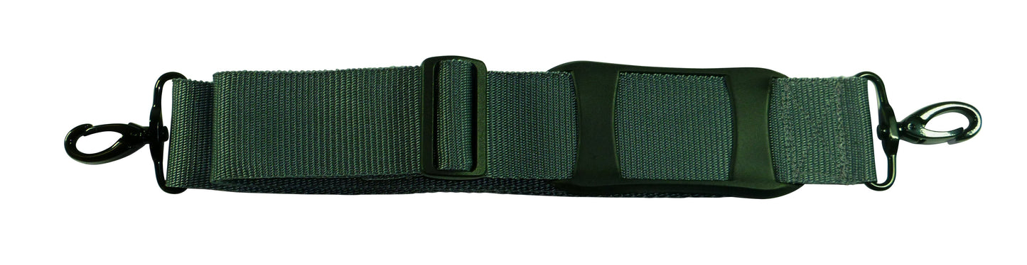 Benristraps 50mm Bag Strap with Metal Buckles and Shoulder Pad, 175cm in forest