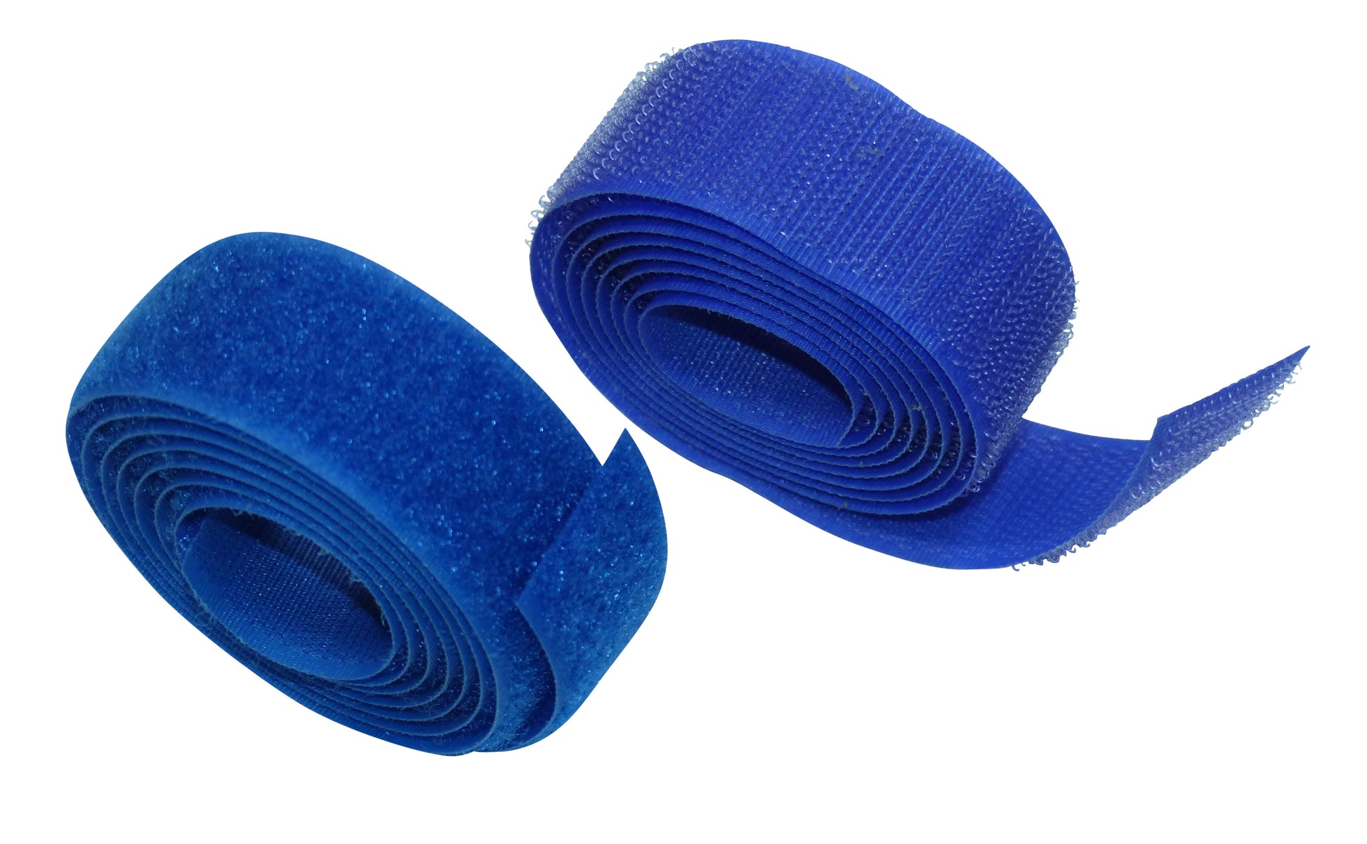Benristraps 25mm sewable hook and loop tape (2 metres) both hook and loop in blue