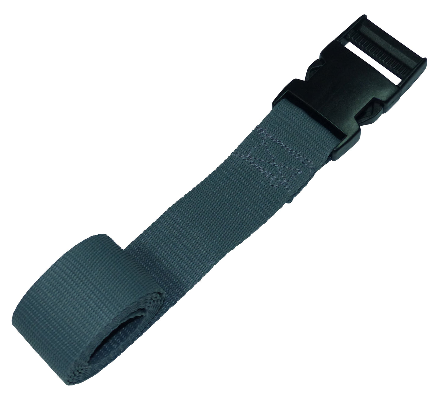 Benristraps 38mm Webbing Strap with Quick Release Buckle in grey
