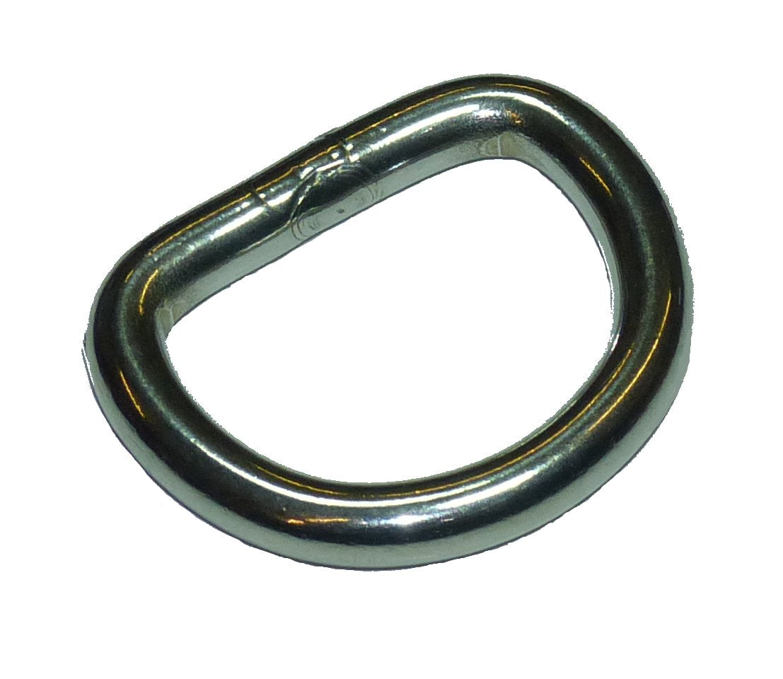 Benristraps 25mm Stainless Steel D Ring