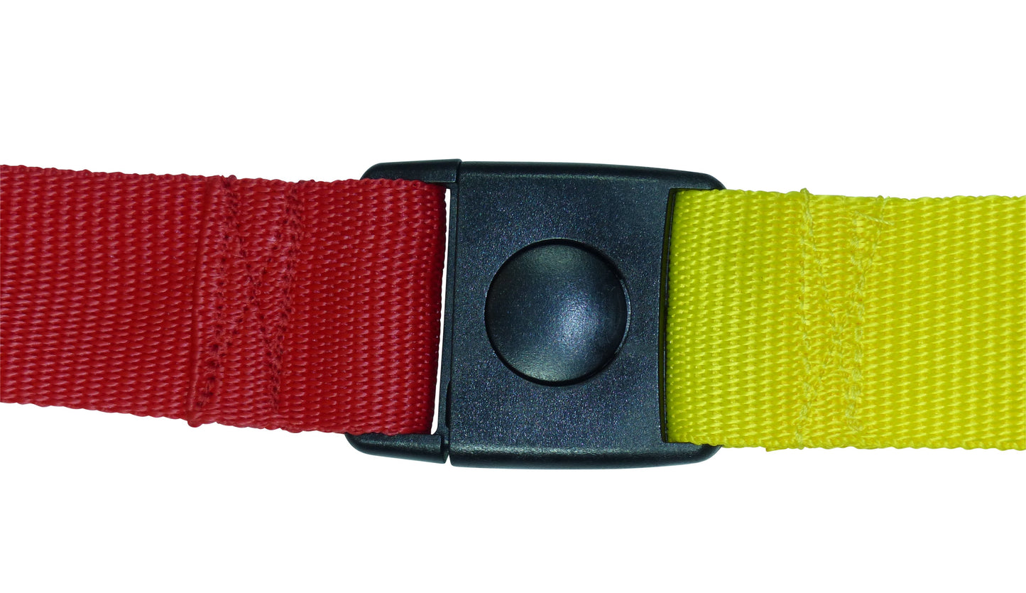 Benristraps 25mm button centre release buckle on webbing (3)