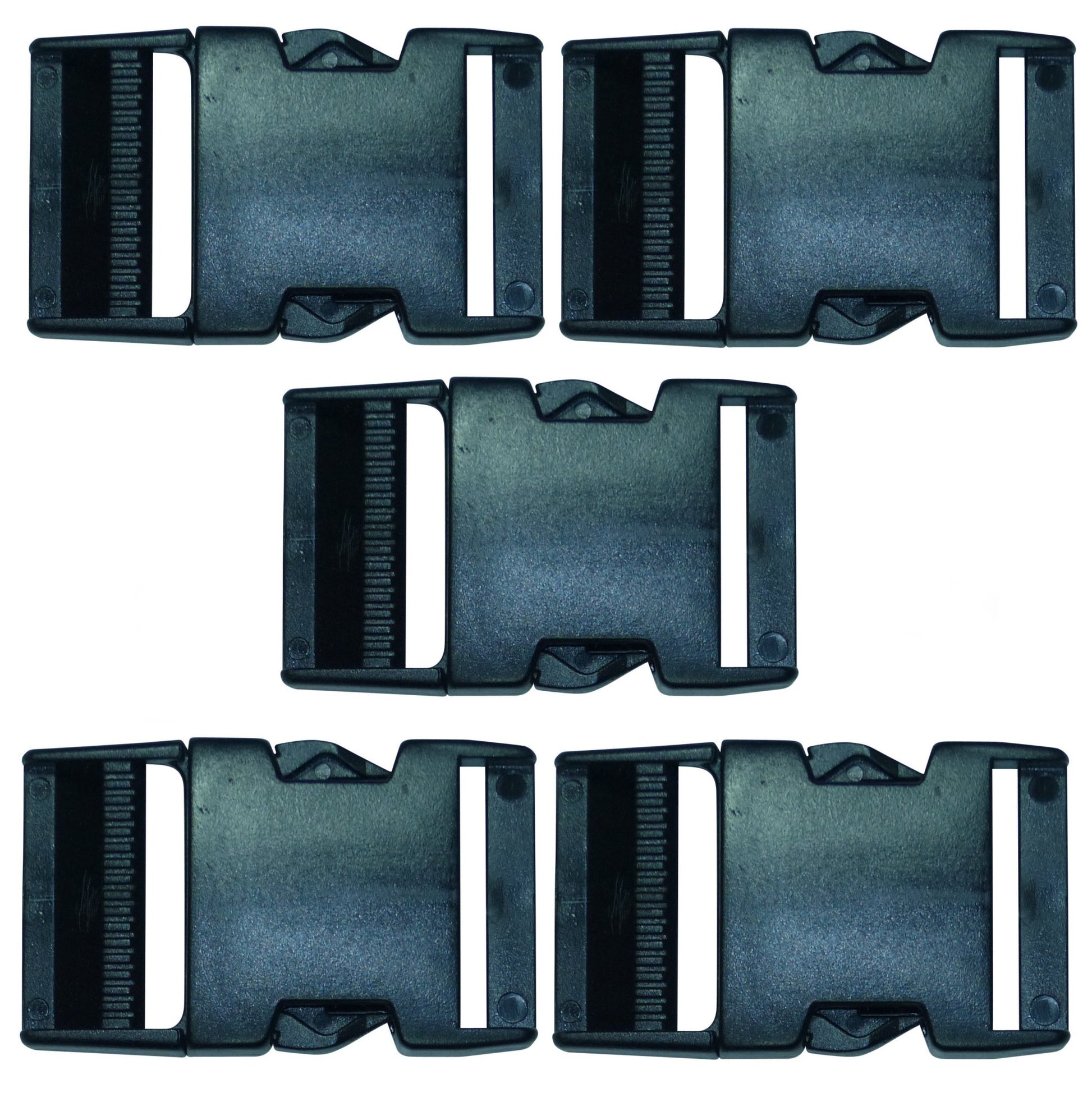 Benristraps 38mm plastic quick release buckle (pack of 5)
