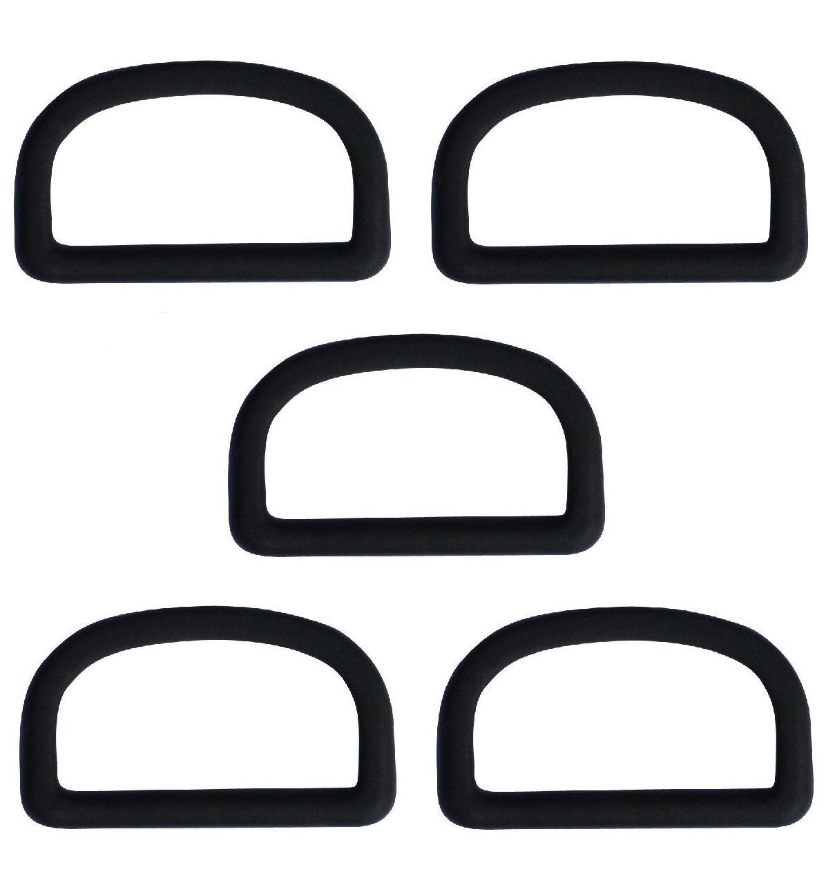 Benristraps 38mm Plastic D Ring (pack of 5)