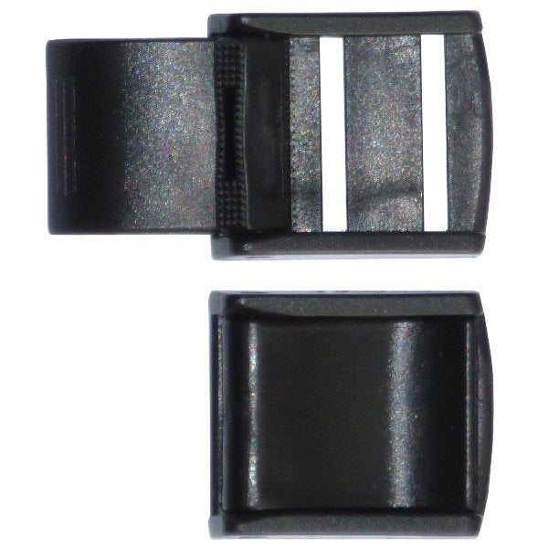 Benristraps 38mm plastic cam buckle open and closed